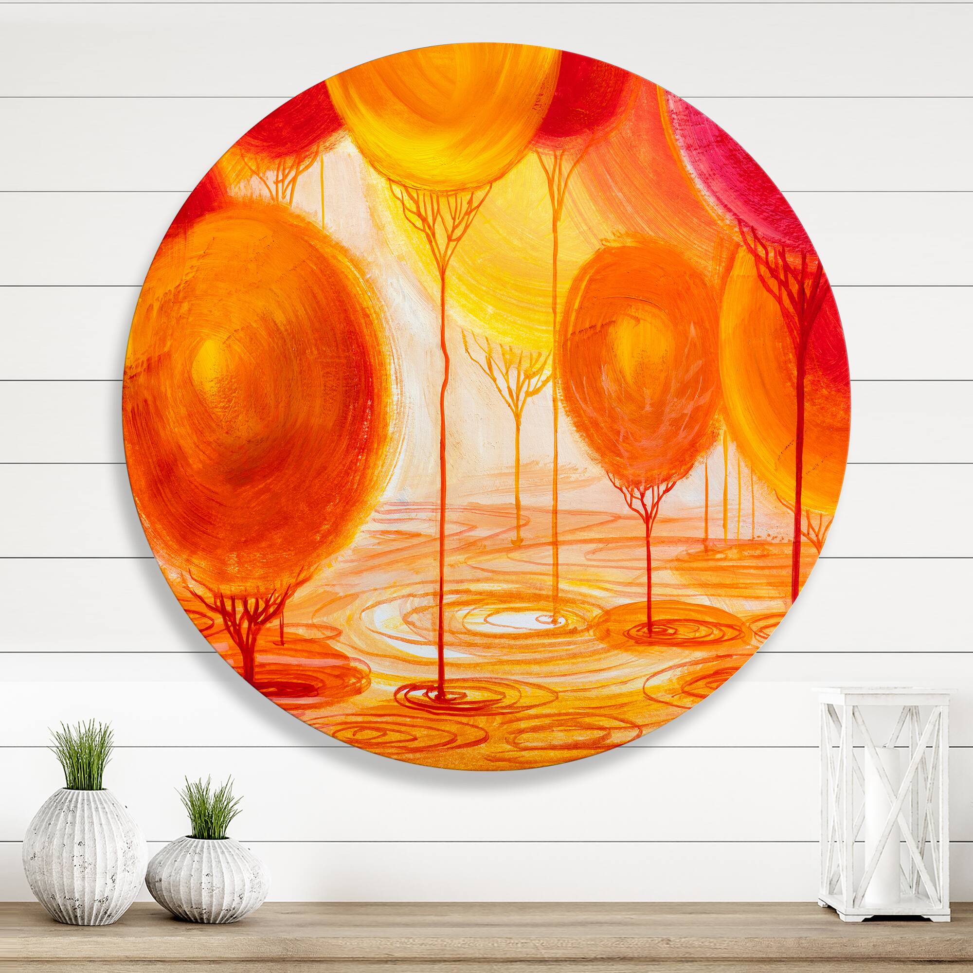 Designart - Colourful Ornamental Trees II